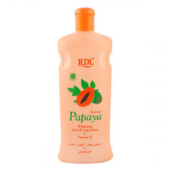 RDL Papaya Extract Whitening Hand & Body Lotion + Vitamin E 600 ml